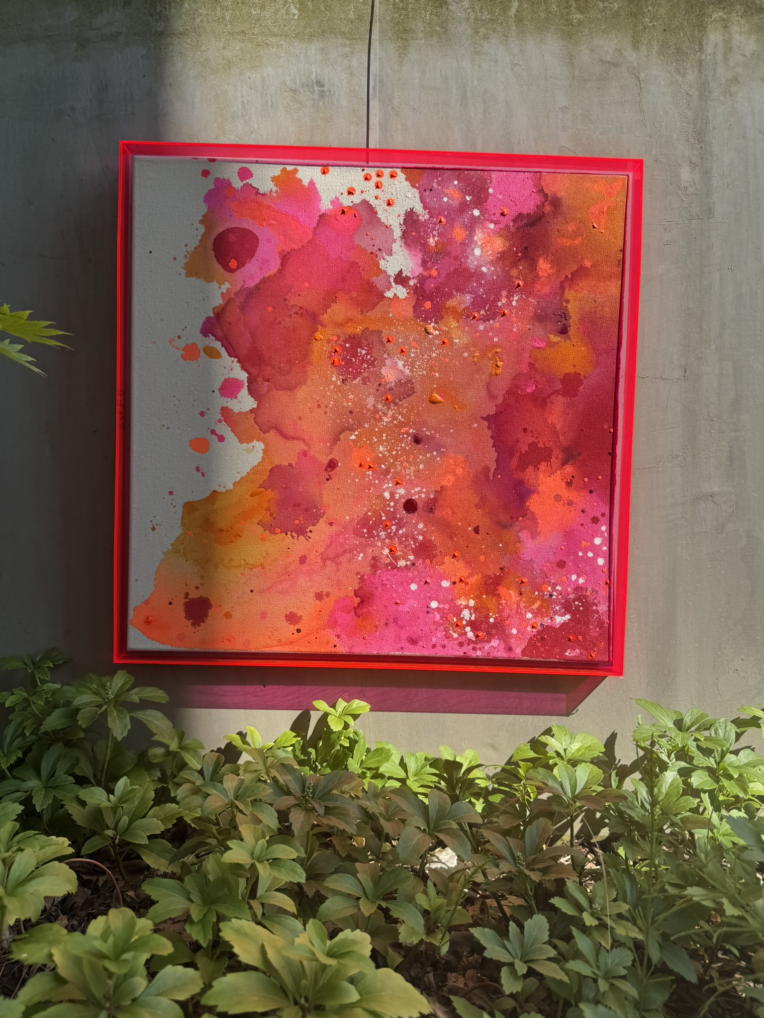 Akkorde - Präsenz, 2026, Acryl auf roher Baumwollleinwand, Ansicht 26